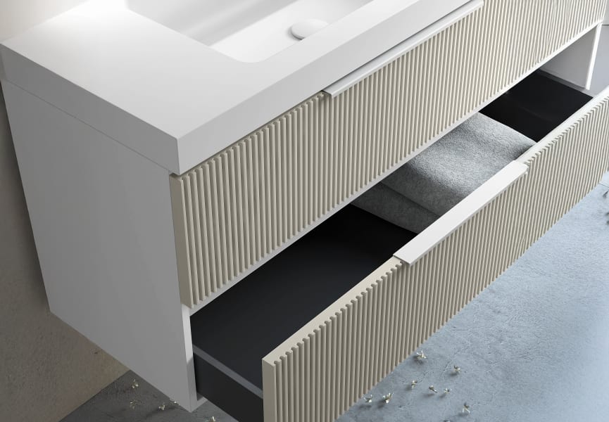 Ensemble de meubles de salle de bains Soho Bruntec détail 4