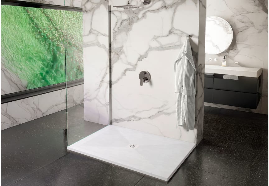 Receveur de douche en résine Design Sorty Bruntec principal 0