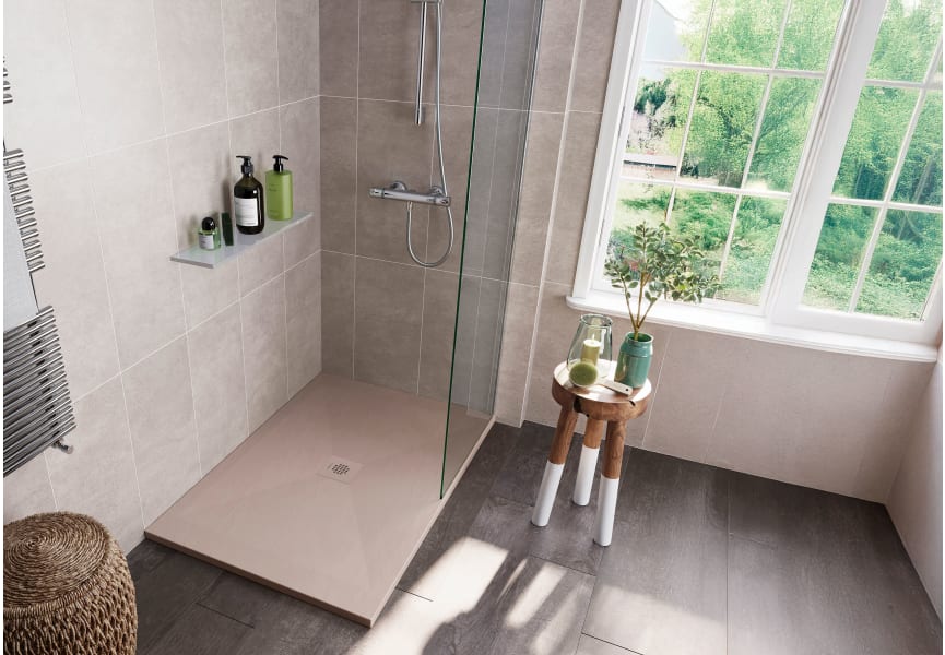 Receveur de douche en résine Design Sorty Bruntec environnement 5