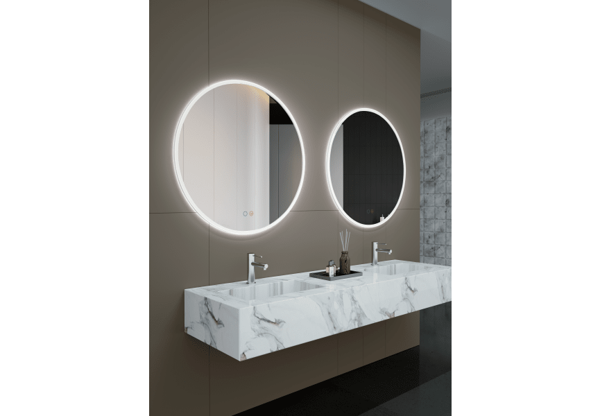 Miroir de salle de bain avec éclairage LED Atenas Ledimex principal 1