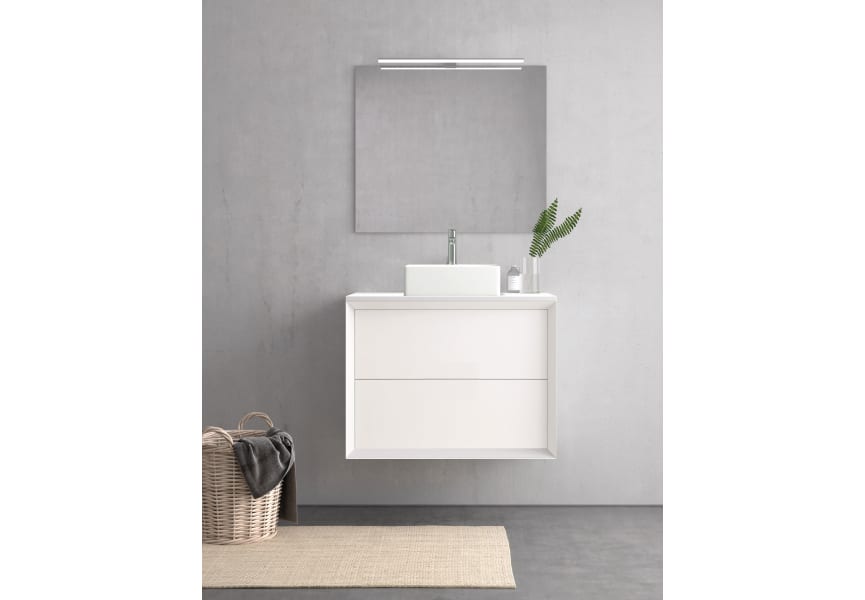 Meuble de salle de bains avec plan de toilette hydrofuge Avila Dos Novus principal 0