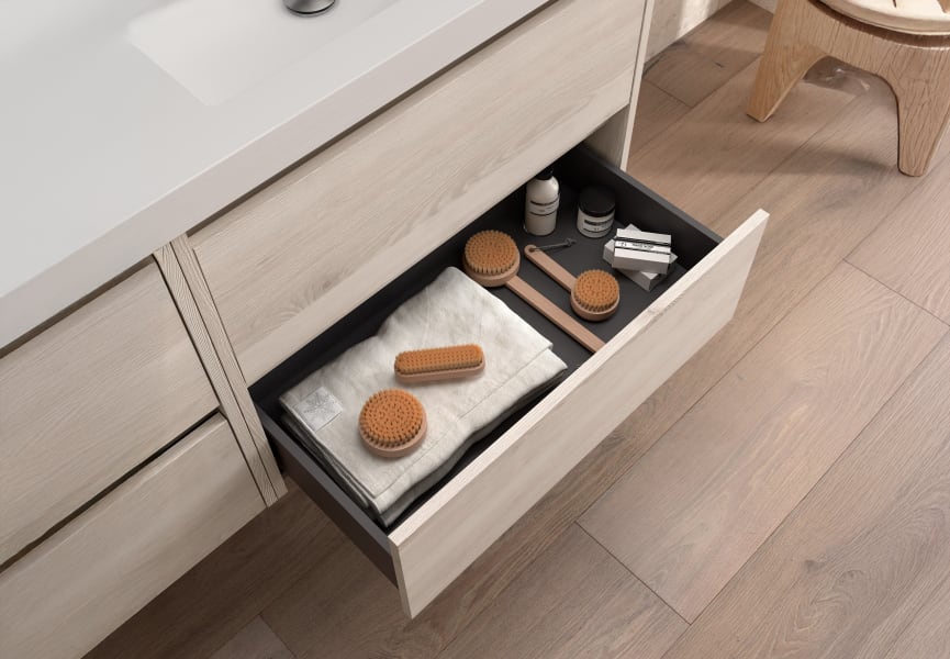 Ensemble de meubles de salle de bain Noja Salgar détail 9