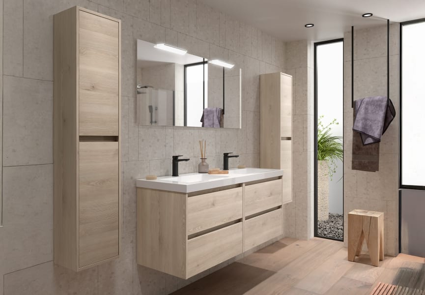 Ensemble de meubles de salle de bain Noja Salgar principal 0