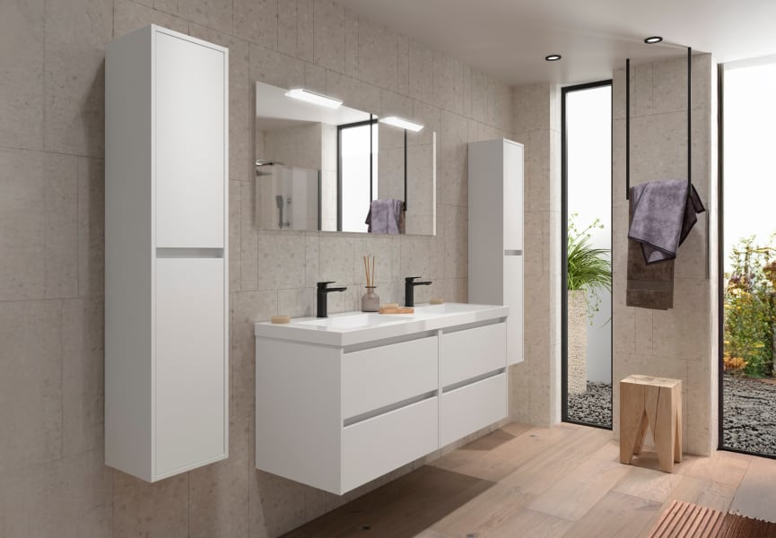Ensemble de meubles de salle de bain Noja Salgar principal 2