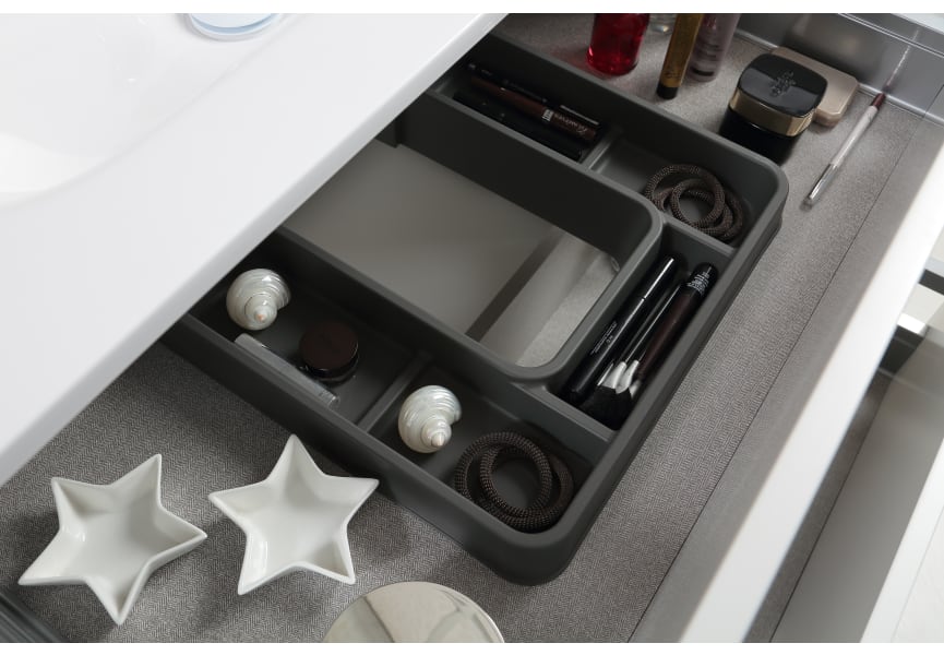 Meuble de salle de bains Avila Dos Carmen avec lavabo sur plan de toilette microtec détail 5