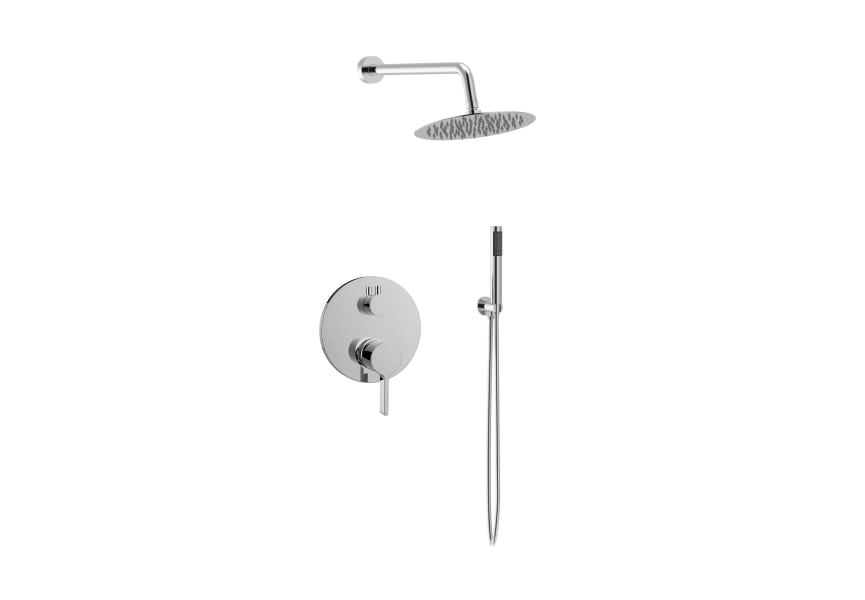 Ensemble de douche à encastrer en Bambú Lluvibath principal 0