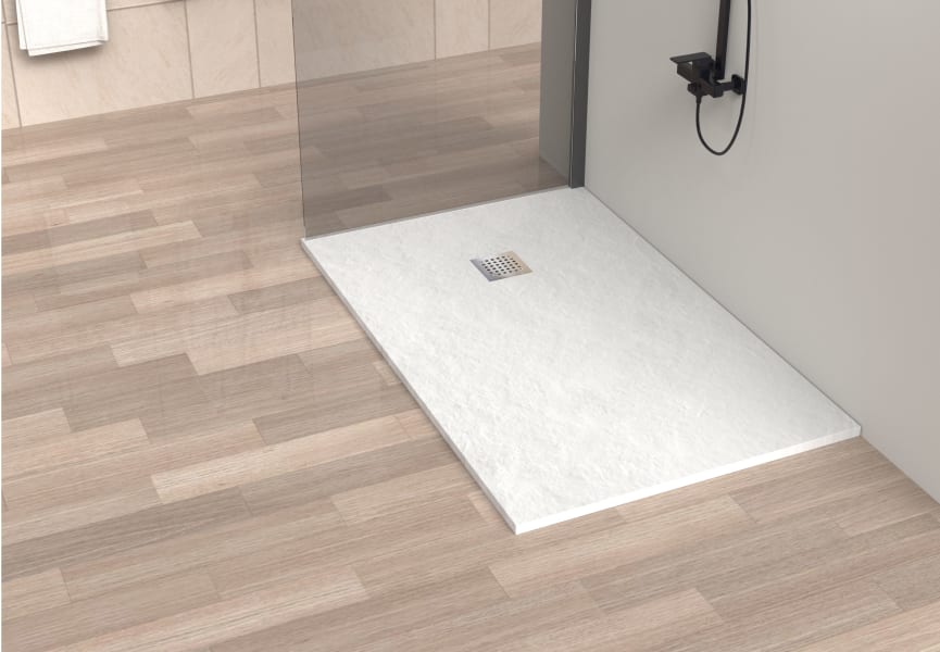 Receveur de douche en résine Galileo de Bruntec principal 0