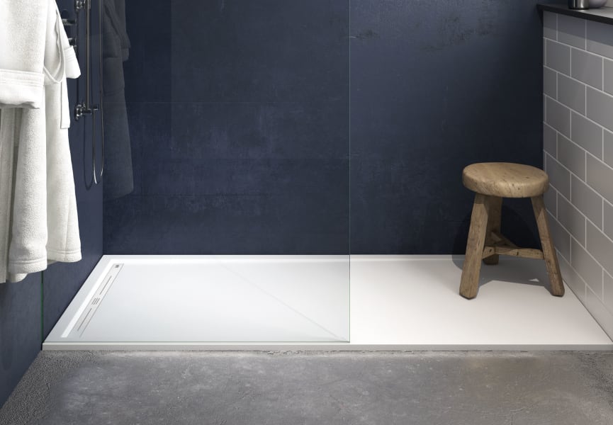 Receveurs de douche en résine indo par Baños 10 environnement 2