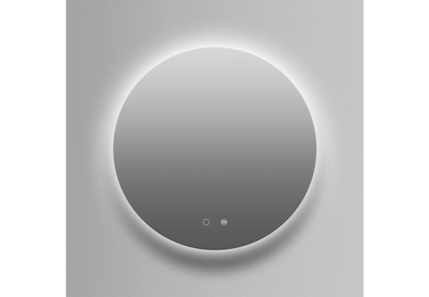 Miroir de salle de bain avec éclairage LED Lisboa Ledimex détail 3