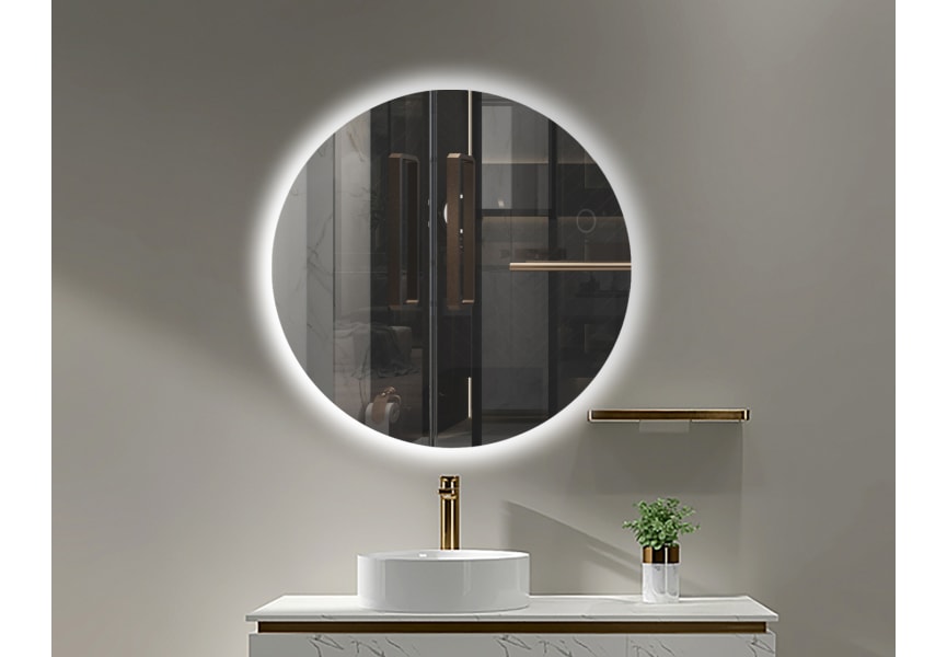 Miroir de salle de bain avec éclairage LED Oporto Ledimex principal 0