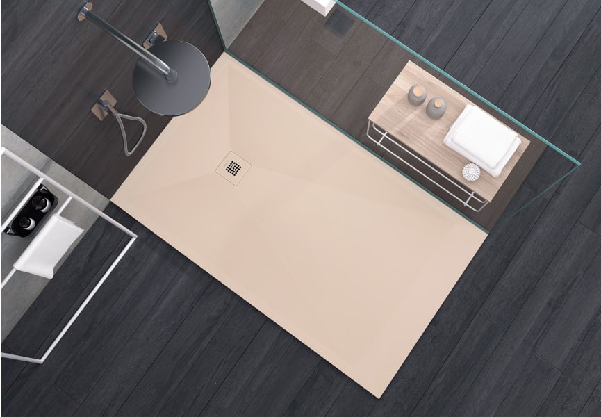 Receveur de douche en résine Stone Plus Bruntec principal 0