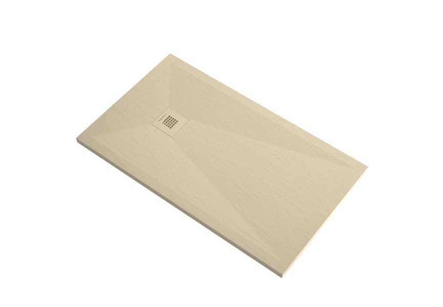 Receveur de douche en résine Stone Plus Bruntec détail 1