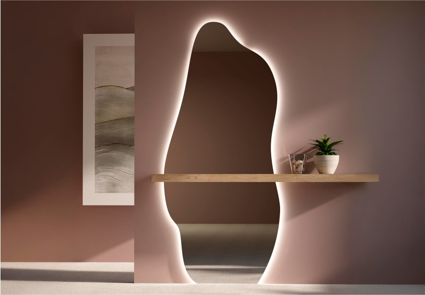 Bruntec Nature Miroir de salle de bains à éclairage LED Nature principal 0