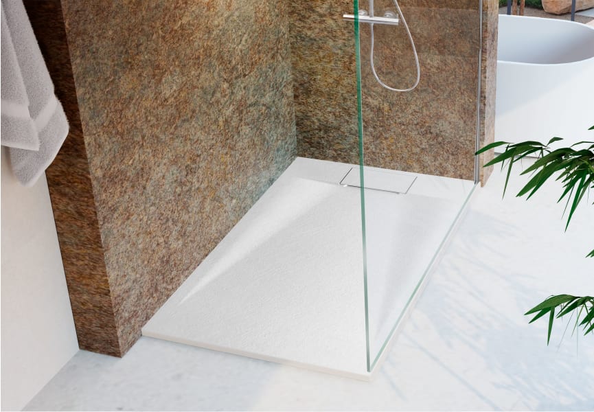 Receveur de douche en résine Mercuri Kassandra principal 0