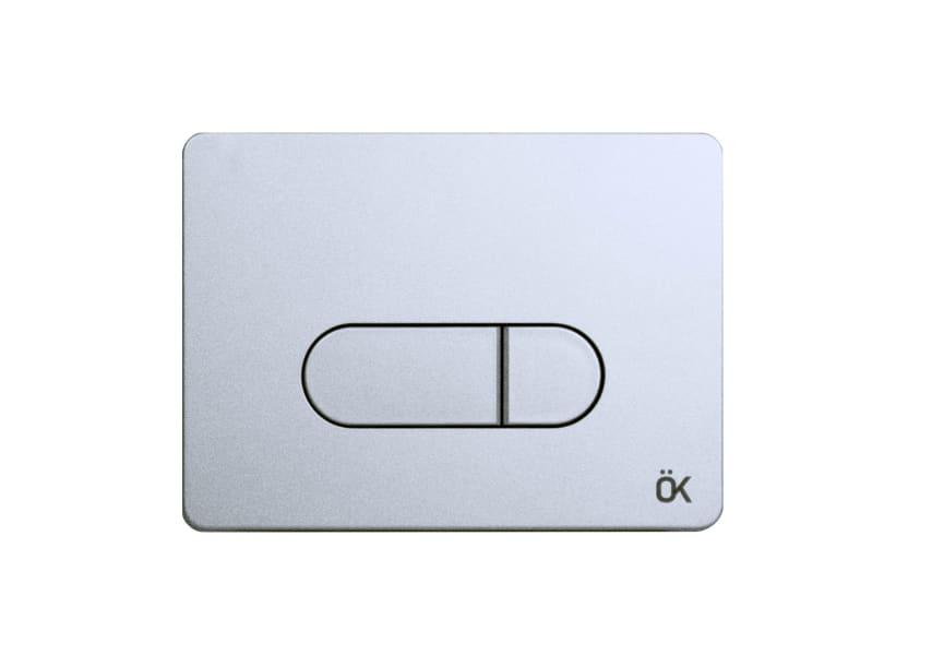 Pack WC suspendu avec réservoir de chasse encastré et bouton poussoir Lisboa Plus de Bruntec détail 4