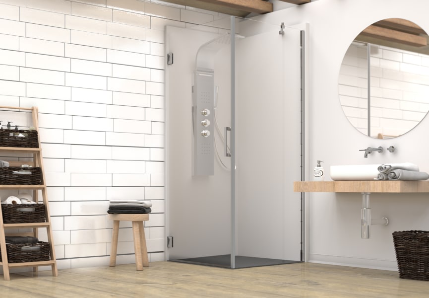 Paroi de douche sur mesure Anthe Bruntec principal 0