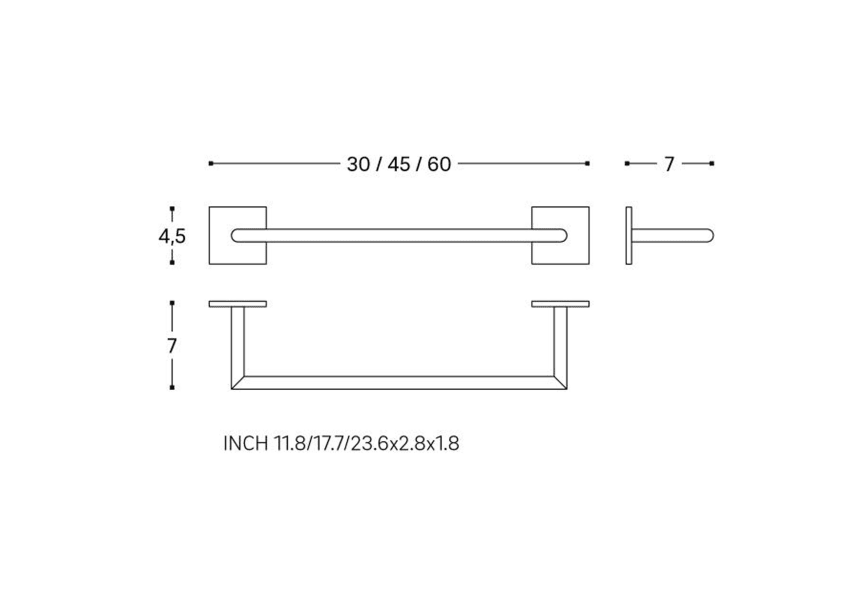 Porte-serviettes Stick Cosmic croquis 10