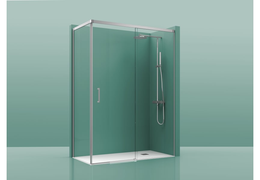 Paroi de douche Bruntec Elara détail 1