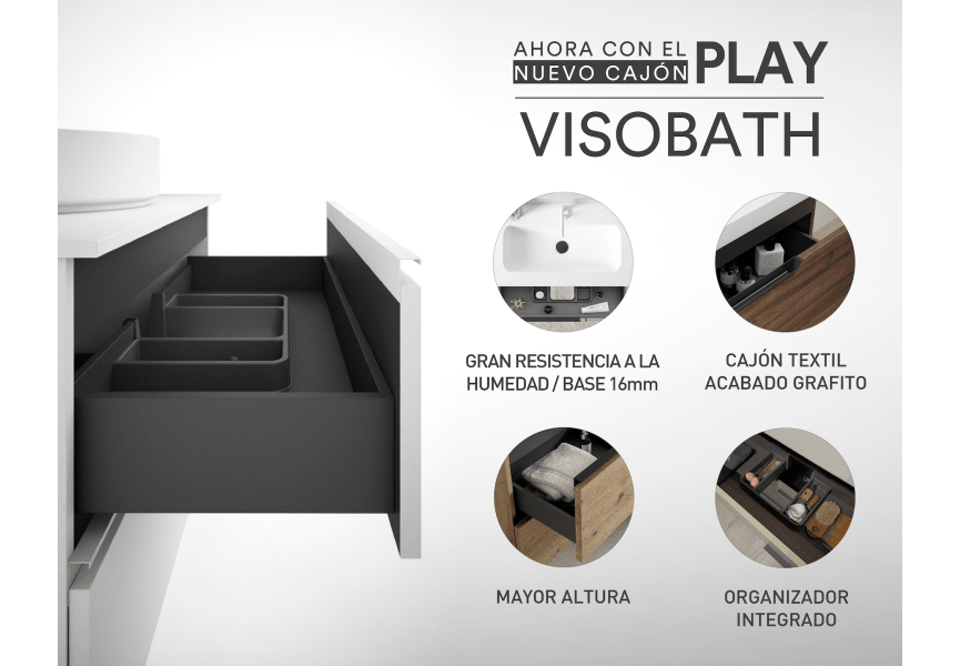 Meuble de salle de bains Eleven Visobath détail 13