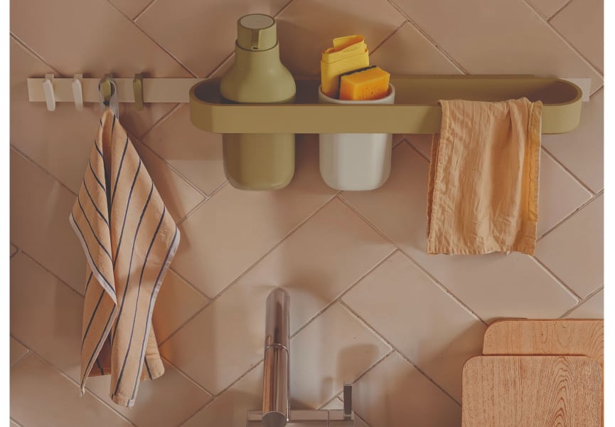 Ensemble modulaire pour cuisine avec rail mural Alife by Cosmic principal 0