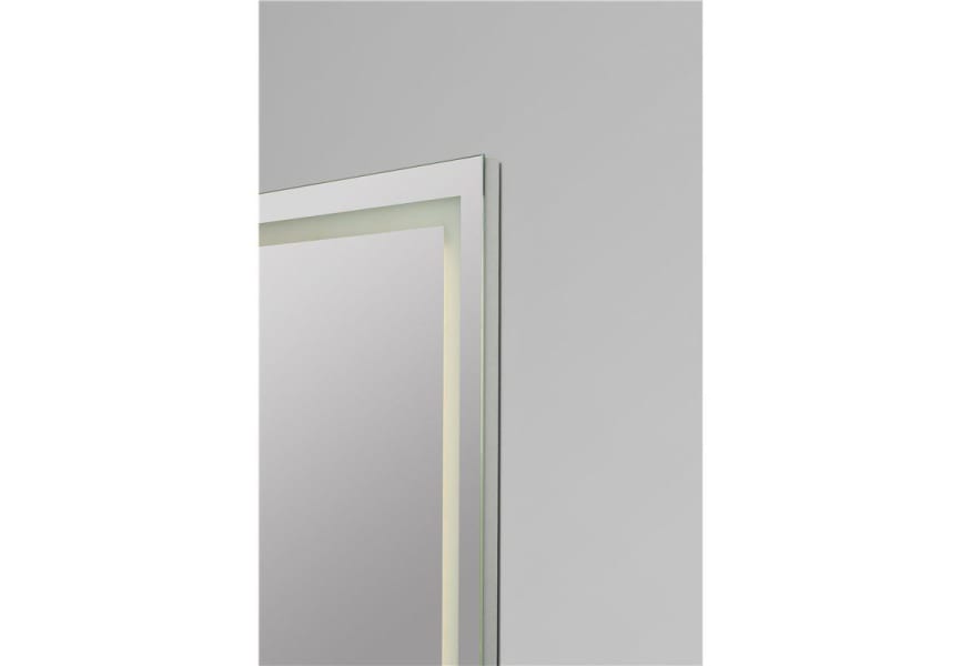 Miroir de salle de bain avec éclairage LED Orion Bruntec détail 3