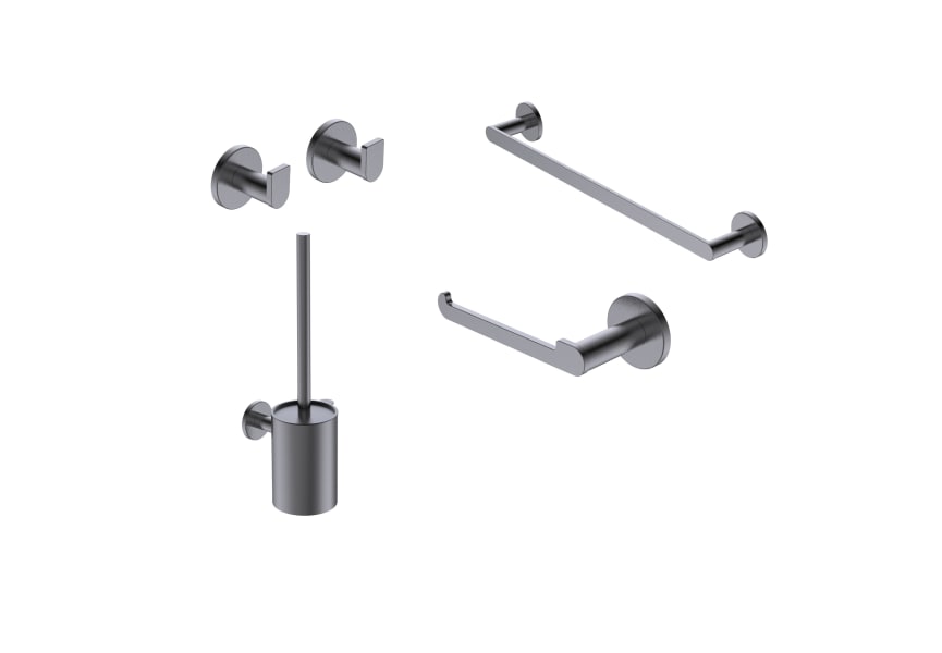 Ensemble d'accessoires de salle de bain Practic Medimex principal 5