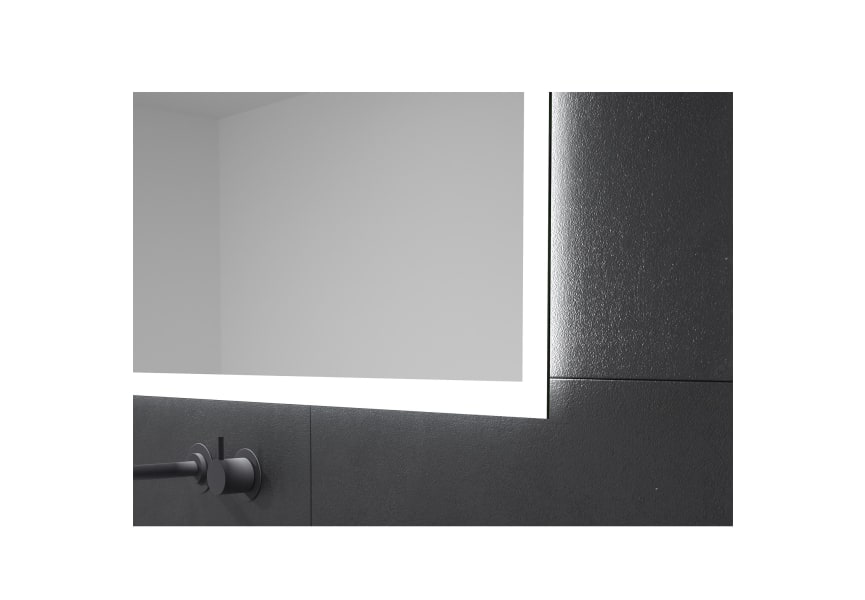 Eurobath Paradise Miroir de salle de bains LED avec éclairage détail 1