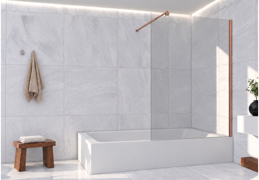 Paroi de baignoire sur mesure Alhena Bruntec principal 4