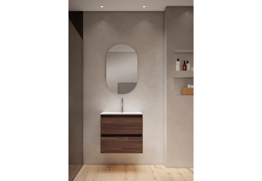 Ensemble de meubles de salle de bains à faible profondeur 39,5 cm Box Visobath principal 5