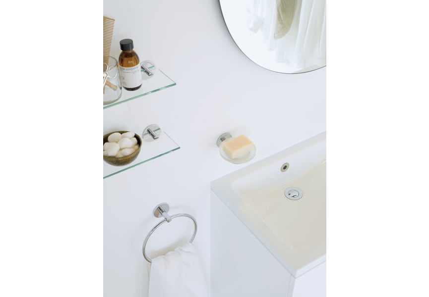 Duo Round Cosmic Towel Ring Bathroom Towel Bar environnement 1