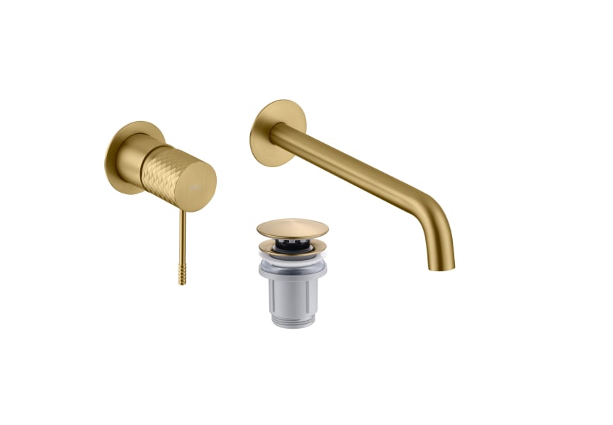 Imex Genova robinetterie de lavabo encastrée + bonde click-clack Pack principal 2