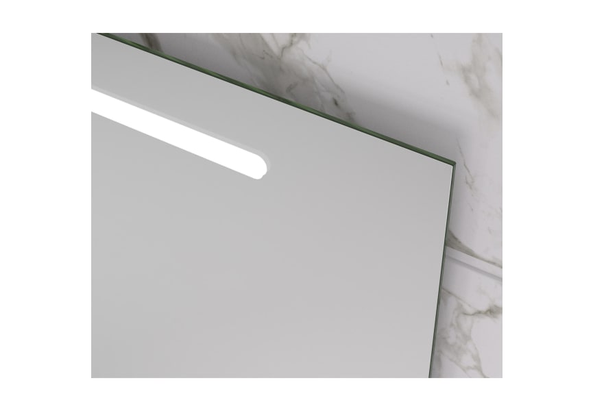 Eurobath Saona Miroir de salle de bains avec éclairage LED détail 1