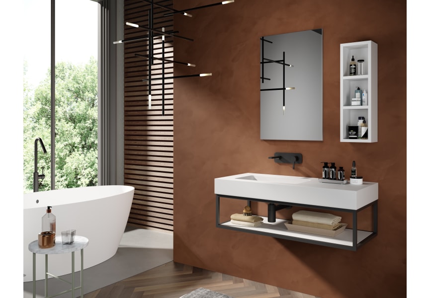 Meubles de salle de bains Spok Industrial Coycama principal 1