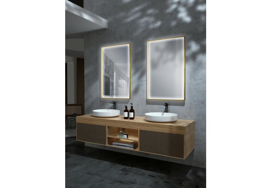 Miroir de salle de bain avec éclairage LED Ability Ledimex environnement 3