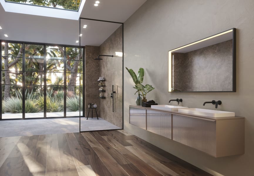 Miroir de salle de bain avec éclairage LED Ability Ledimex environnement 7