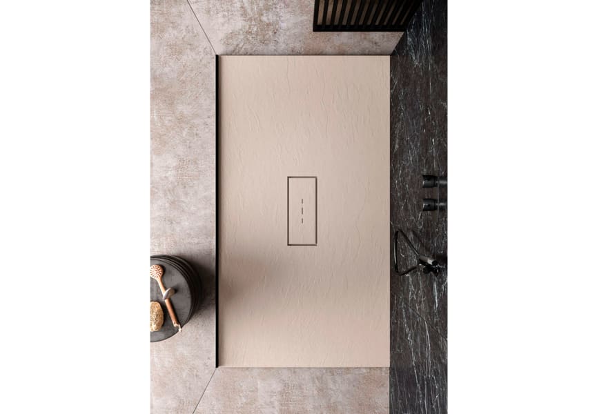 Receveur de douche en résine Vic Hidronatur environnement 1