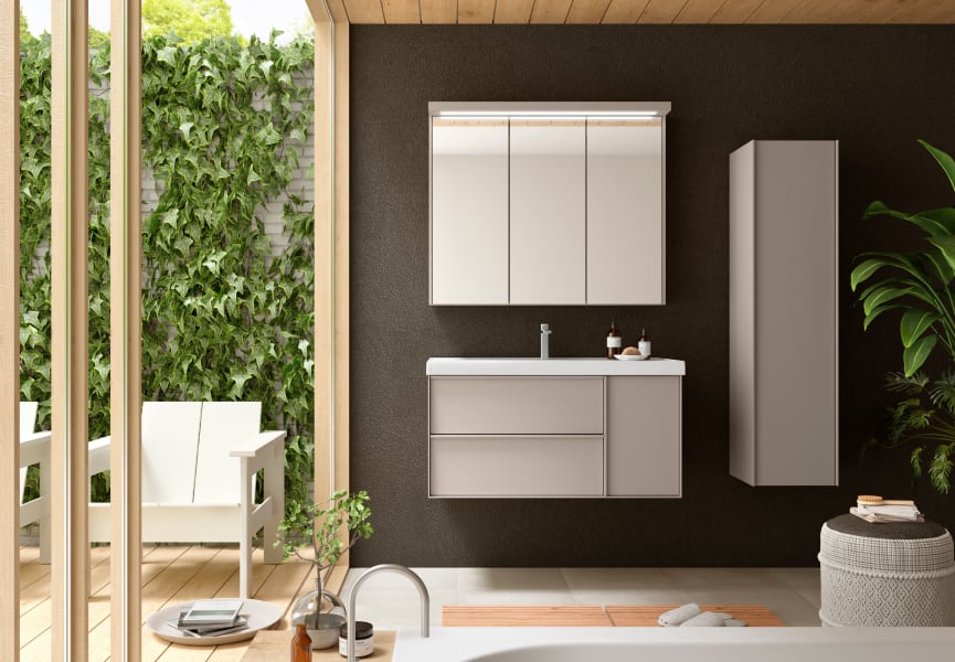 Armoire Skyline Coycama avec miroir environnement 10
