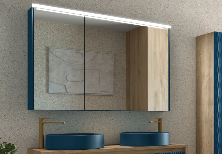 Armoire Skyline Coycama avec miroir détail 6