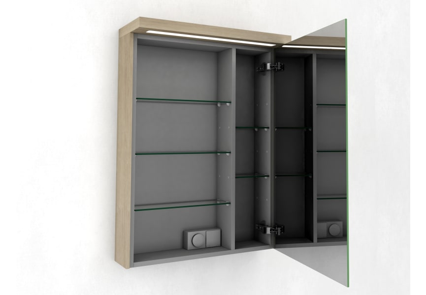 Armoire Skyline Coycama avec miroir détail 8