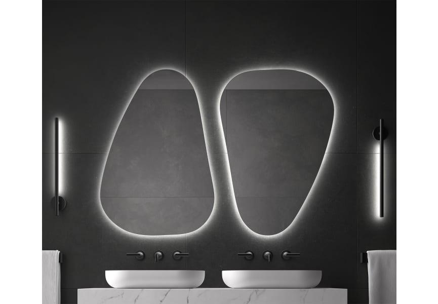 Eurobath Arequipa Miroir de salle de bains LED avec éclairage environnement 5