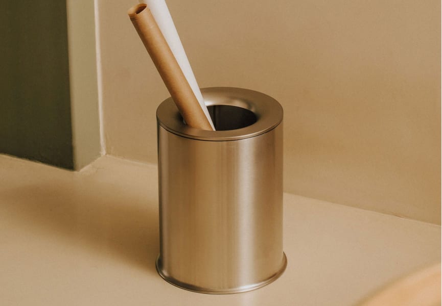 Poubelle de salle de bains Architect S+ Cosmic détail 6