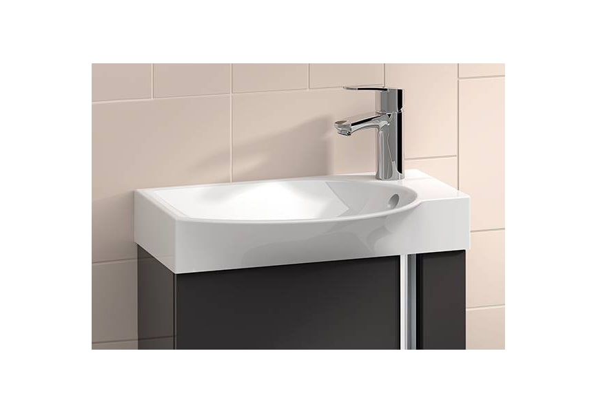 Ensemble complet de meubles de salle de bains à profondeur réduite 34 cm Elegance Royo détail 5