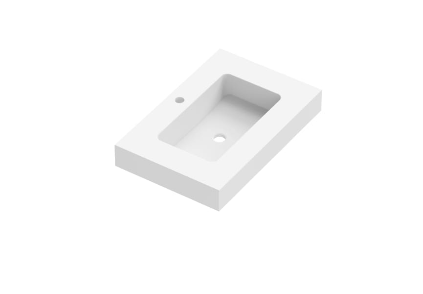 Lavabo suspendu Coycama Ambar détail 1