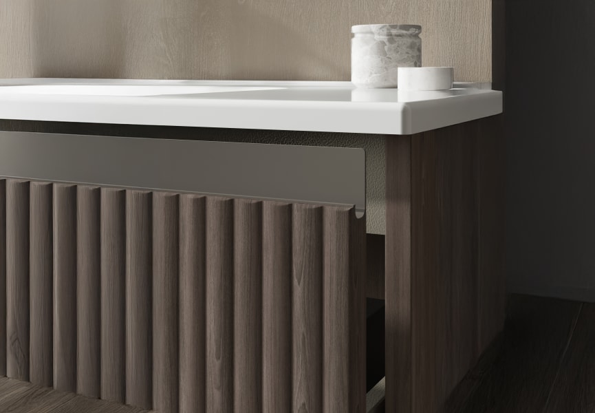 Ensemble de meubles de salle de bains Vora Royo détail 6