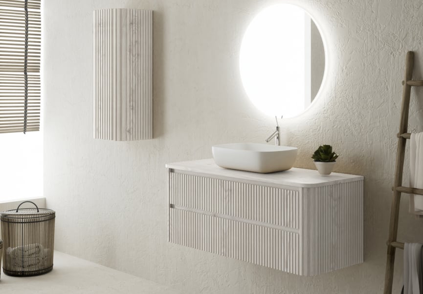 Meubles de salle de bain en bois massif Baviera Bruntec principal 2