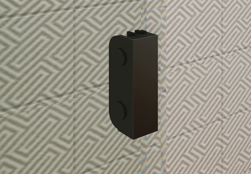 Paroi de douche Milano 100 Bruntec détail 5