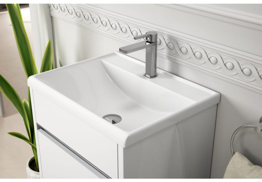 Coycama Berna, ensemble meuble sous-lavabo 41cm à profondeur réduite détail 3