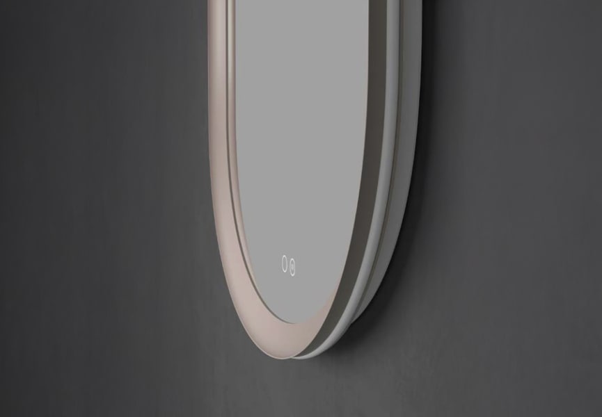 Miroir de salle de bain avec éclairage LED Milano Ledimex principal 4
