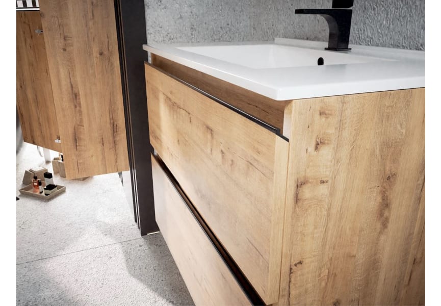 Ensemble de meubles de salle de bains Bruntec Roma détail 8