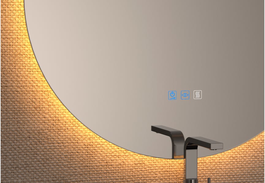 Bruntec Sun ST Miroir de salle de bain LED Sun ST détail 9